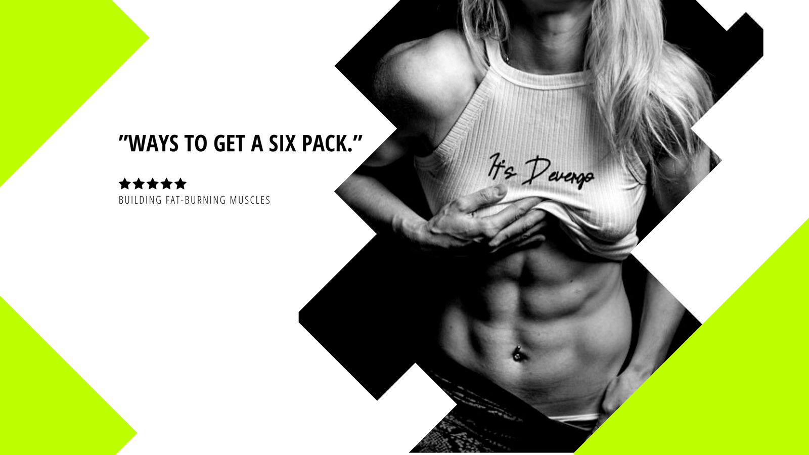 Ways To Get A Six Pack