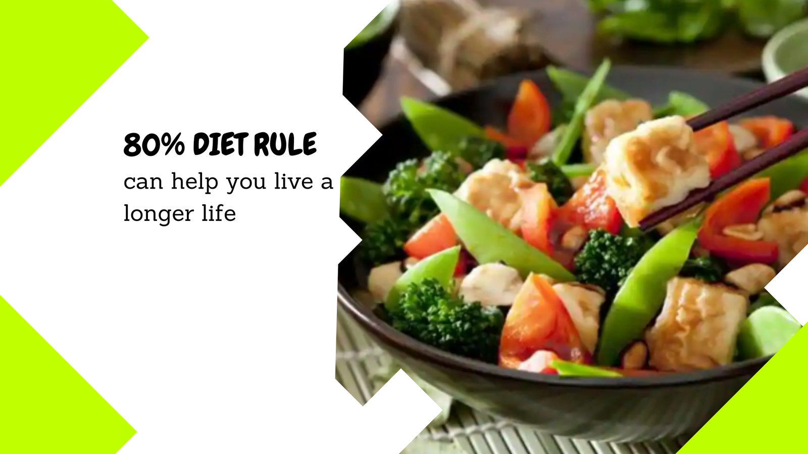 80 diet rule