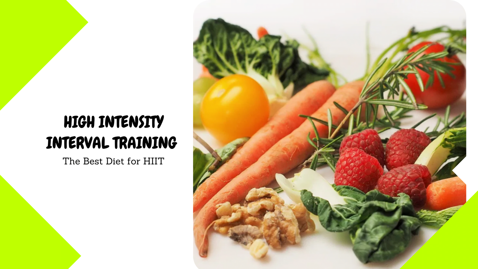 The Best Diet for HIIT