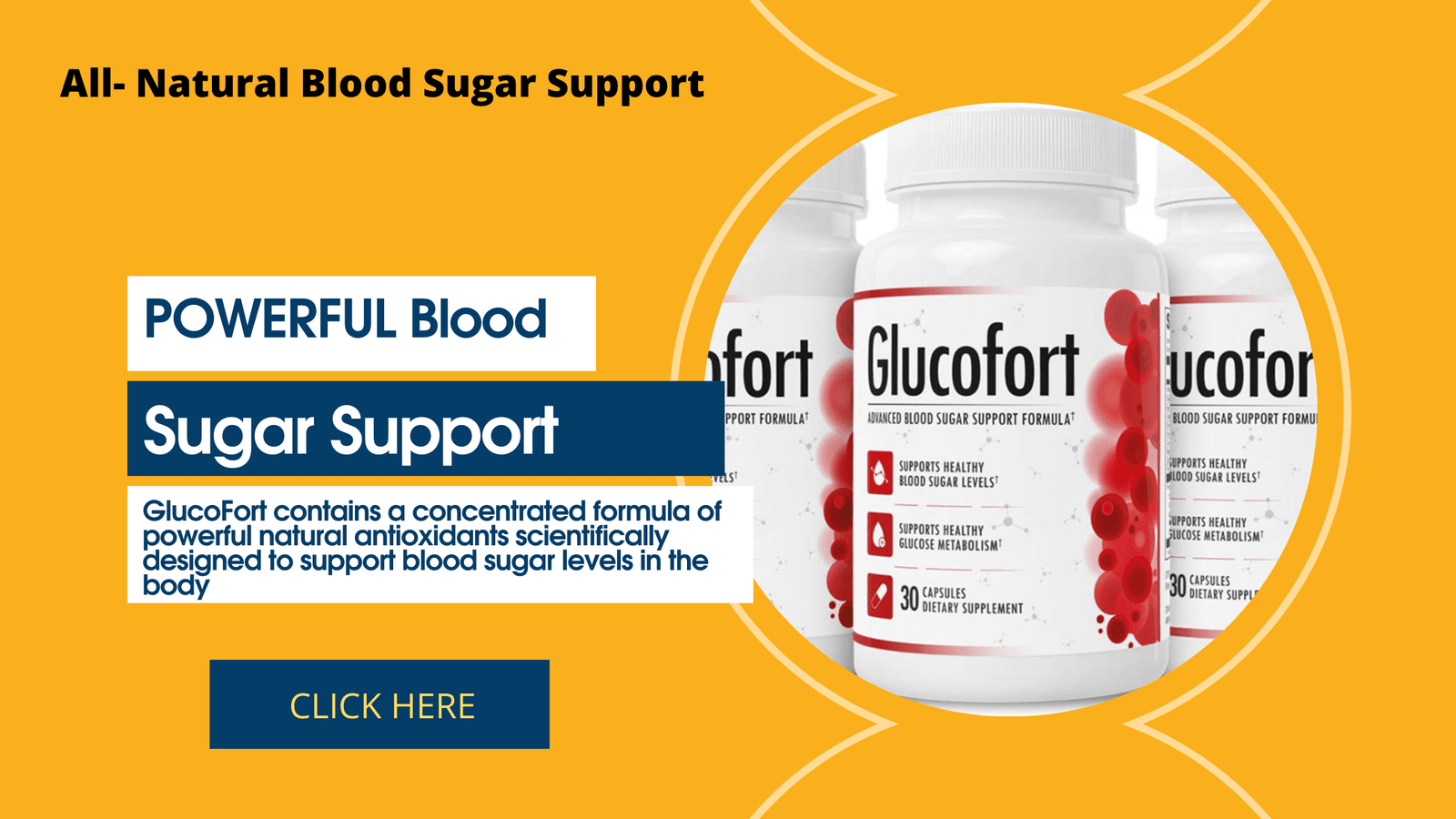 Glucofort - Advanced blood sugar Support