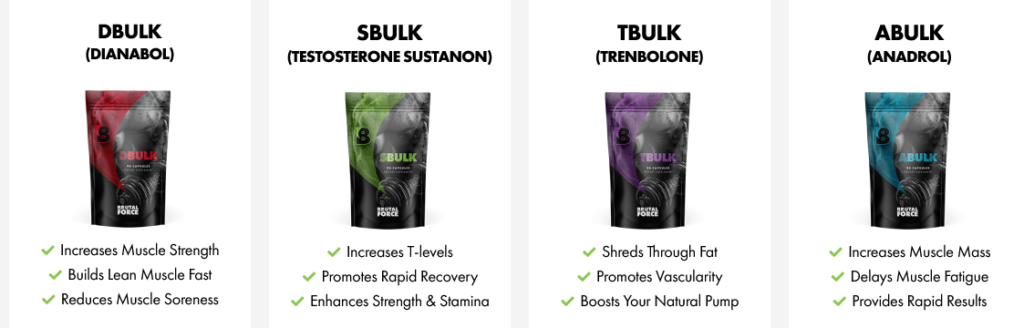 Bulking Products- Brutal Force