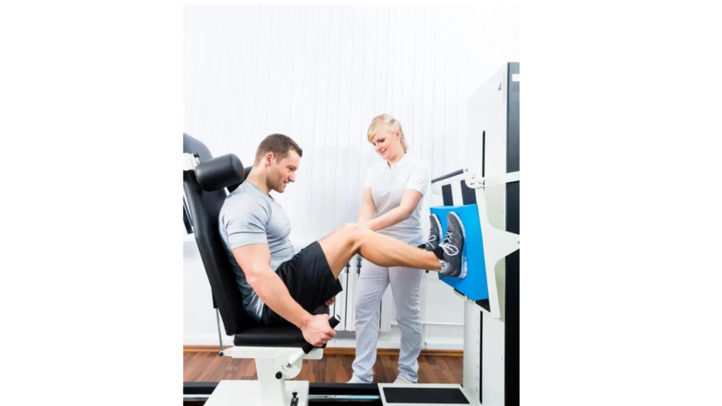 Specific Muscle Targeting - Isokinetic leg press machine