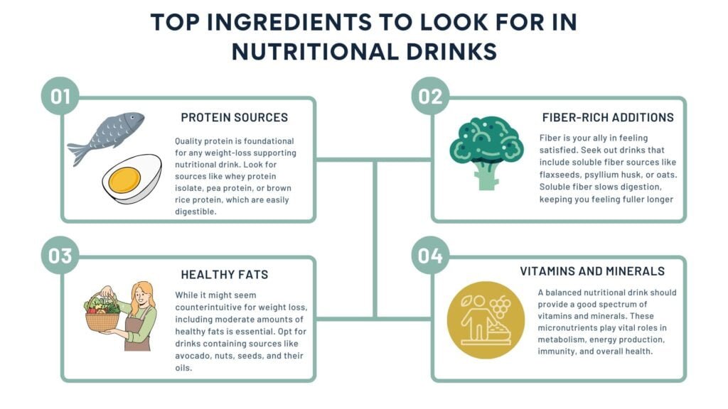 Top Ingredients to Look for in Nutritional Drinks