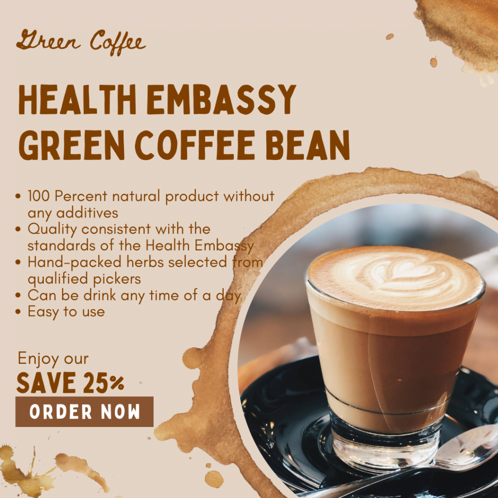 Health Embassy Green Coffee Bean - Ground