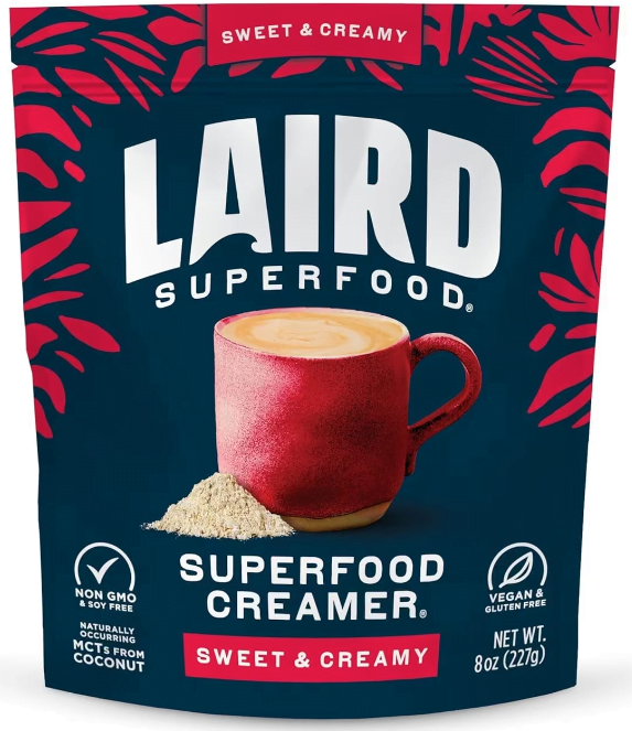 Laird's Superfood Non-Dairy Superfood Creamer - Coconut Powder Coffee Creamer 