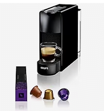 Nespresso Essenza XN110840 Mini Coffee Machine by Krups, Piano Black